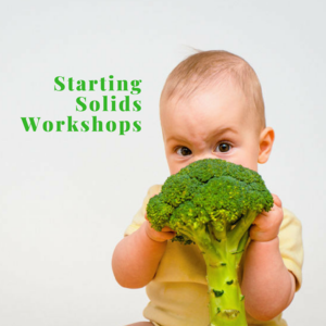 Tiny Toes Classes and Starting Solids Workshops. starting solids baby
